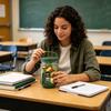 Barattolo per Insalata con Strati Verticali, Vasetti per Condimenti con Coperchio di Sicurezza Ermetico, Mantiene le Insalate Fresche e Croccanti, Contenitore per Meal Prep
