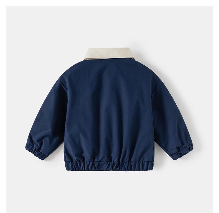 2025 Boys Jacket Casual Children's Jacket Spring New Children's Outer Top Korean Version of Baby Baseball Jersey