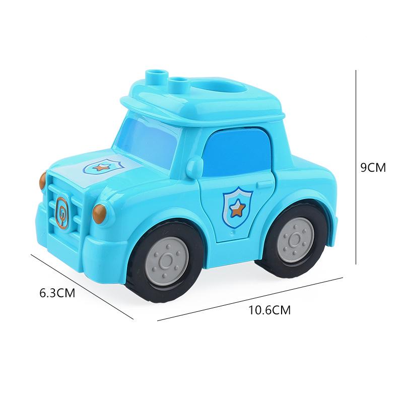 Leqiao Tiangong Giraffe & Crocodile Track Playset with Slide & Piano Assembly