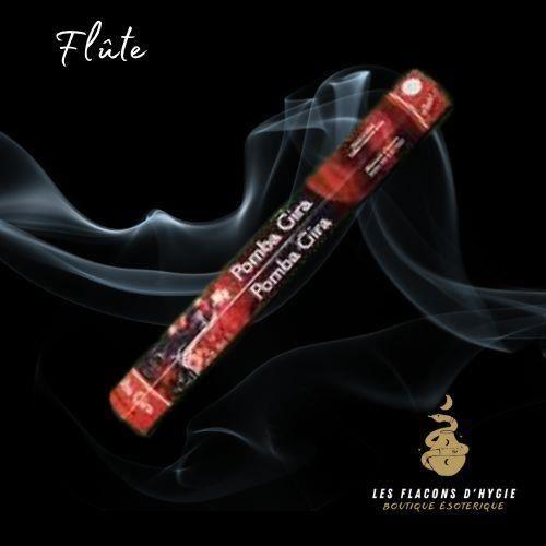 Encens - Flûte Pomba Gira - Blanc - Qualité Supérieure - Atmosphère Relaxante - Public Adulte