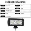2pcs Car Work Light LED Light Bar Spot Flood Beam 12V 24V Universal For Truck Car SUV 4x4 Boat SUV ATV UTV Driving Headlight