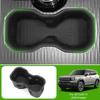 Car Armrest Box Storage Silicone Wireless Charging Mat For JETOUR T1 2025-Present Door Organizer Barrel Tray Water Cup Holder