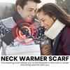 Houkea Fever-Relieving Scarf, Winter Neck Protector, Warm Neck Cover, Cold-Resistant and Freezing-Preventive Scarf, Heating Scarf, Warm Baby
