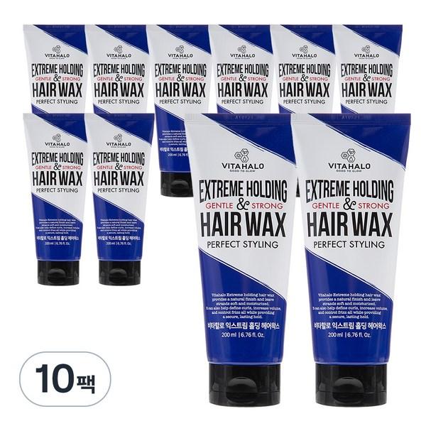 

Vitahalo Extreme Holding Hair Wax, 200ml, 10 packs, Korea best mens hair products