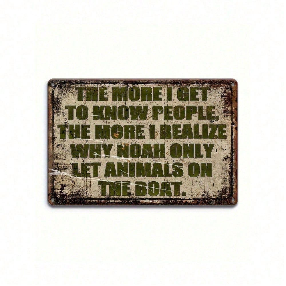 

Retro Metal Tin Sign Quotes Vintage Wall Art Home Cafe Bar Decor 20x30cm разноцветный