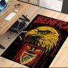Benfica Teppich mit Aufdruck, für Bürostuhl Wohnzimmer Schlafzimmer Küche Raumdekoration Geschenke.