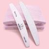 High-grade Double-sided Half-moon Nail File: Washable & Durable Sanding Strip
