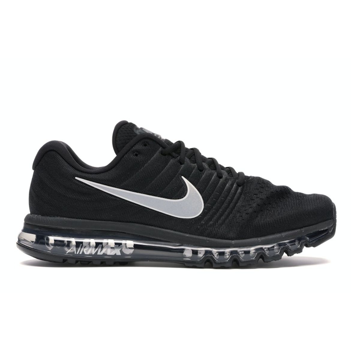 Nike Air Max 2017 Nero Uomo Sneakers Bianco-Antracite 849559-001 cm