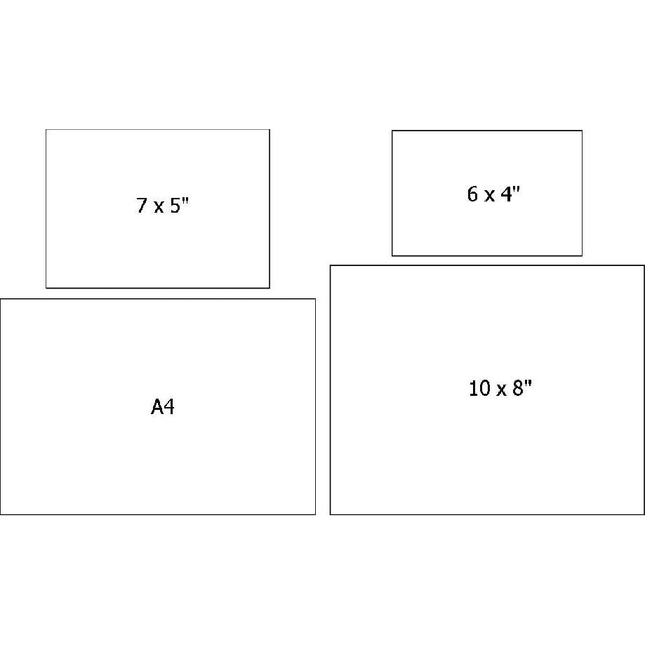 Great Premium Quality Photo Glossy White Paper 8.3"x11.7" A4 Size 20 Sheets Weight 200gsm. Dries Quickly Excellent Price Much Better Finish Colors