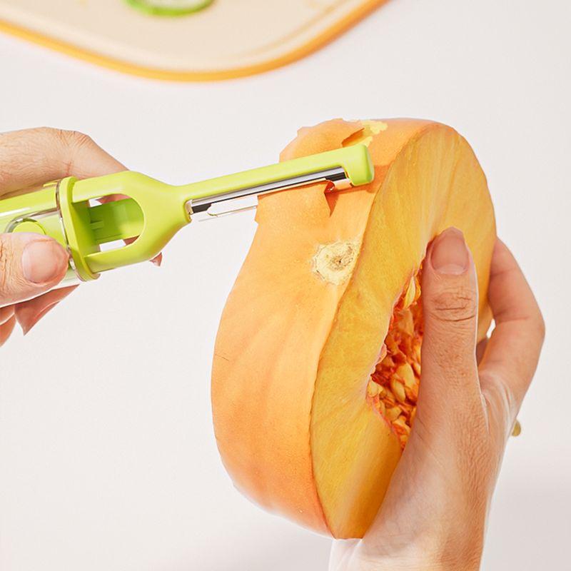 Three-in-one Portable Kitchen Fruit Knife and Peeler Potato Peeling and Peeler Stainless Steel Peeler