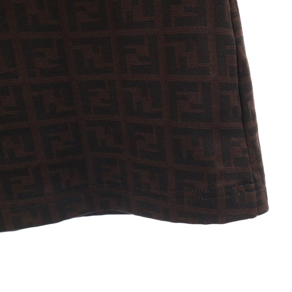 FENDI made in Italy Overall handle Trapezoid Mini skirt 42 Waist rubber Women Used