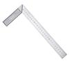 High Precision 90° Stainless Steel & Aluminum Angle Ruler for Woodworking