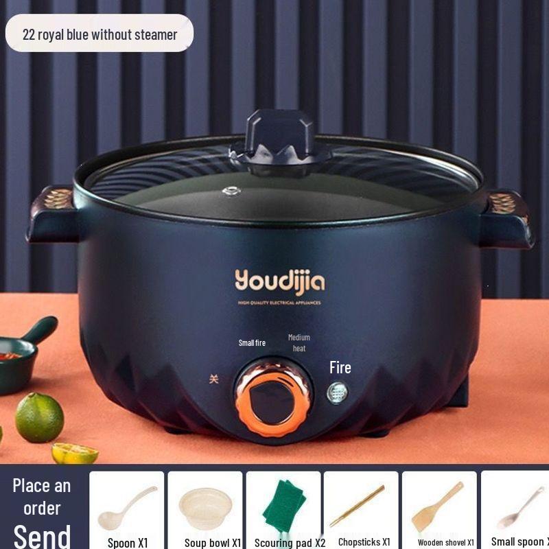 Multifunctional Non-Stick Electric Cooker: Wok, Stir-fry