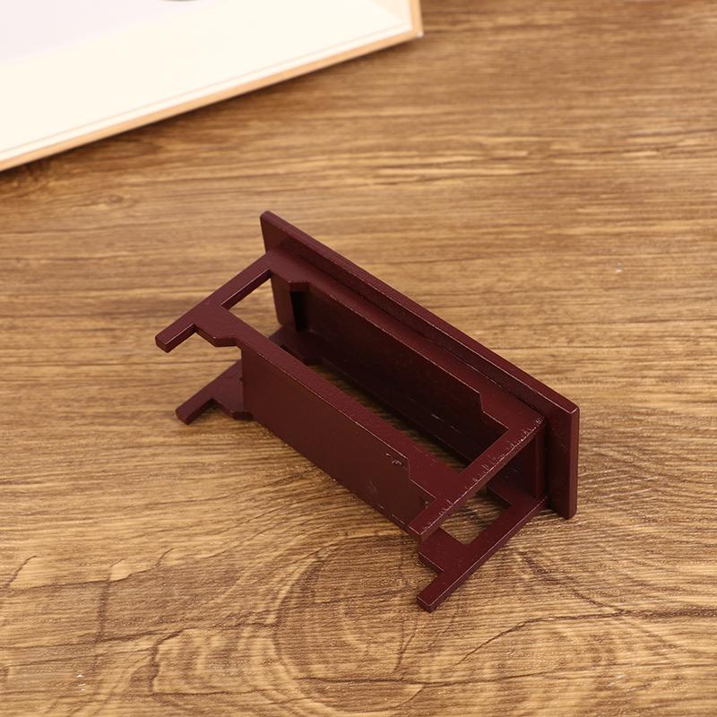 1Pc 1/12 Dollhouse Kitchen Room Furniture Dining Wood Table For Doll House