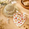 1 Set Autumn Porch Goose Outfit, Straw Hat And Maple Leaf Scarf, Fall Season Goose Costume for 23 Inch Goose Statue Outdoor Yard Lawn Garden Decor
