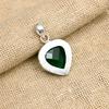 Chrome Diopside Gemstone 925 Solid Sterling Silver Handmade  Jewelry Exquisite Pendant For Women