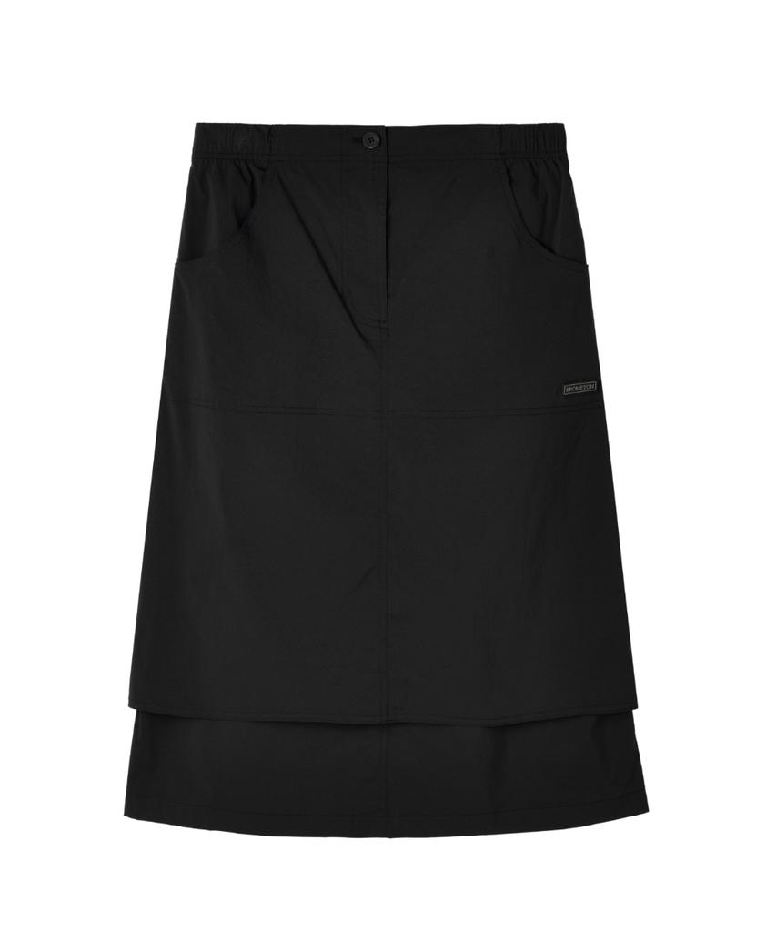 Brompton London W Lightweight Skirt - Black (P262Wsk185)