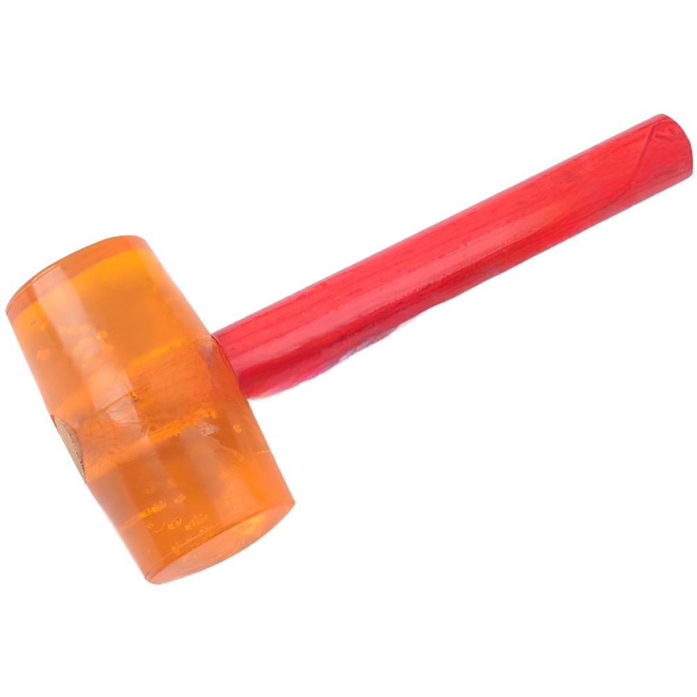 Rubber Head Rubber Mallet Transparent Mallet Wooden Handle