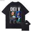 Dei V Quien Es Dei V Tour 2026 T shirt for Unisex Women Hiphop Streetwear Oversized Tops 100 Cotton TShirt EDV3