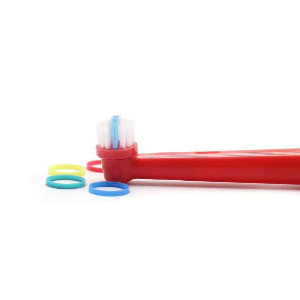 VINFANY Brown Compatible Electric Toothbrush Replacement Brush Sumizumi Clean Kids Color Toothbrush Children's (8 Pieces)