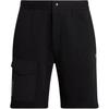 Polo Solid Color Logo Embroidered Straight Leg Casual Shorts Men Shorts Black 710900912-001