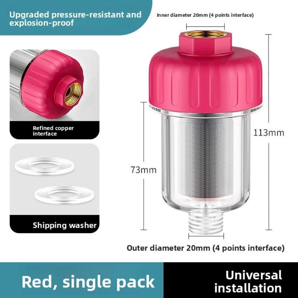 Durable Anti-scaling Water Heater Filter Pre-filter Purifier Output Purifier Filter Universal Faucet Filter Household Use