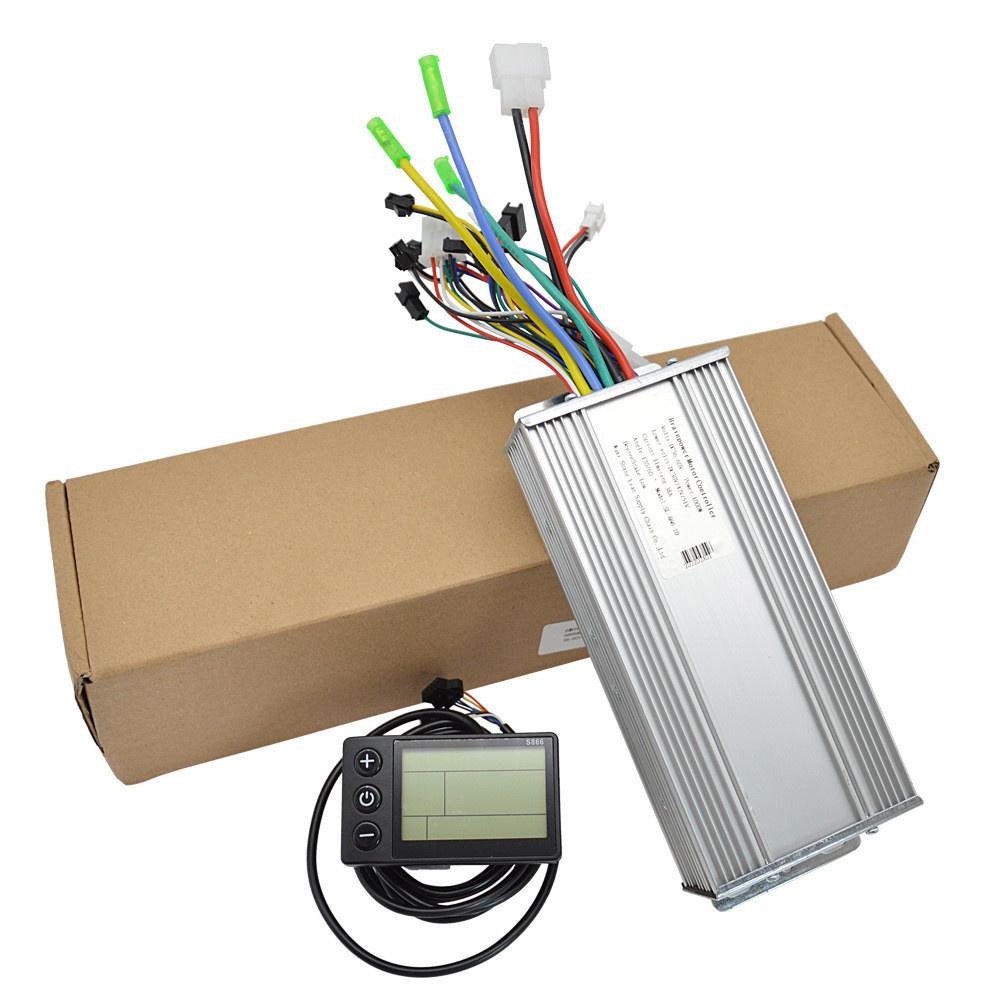 36V-60V 1000W Electric Bicycle Controller Waterproof LED LCD Display Brushless E