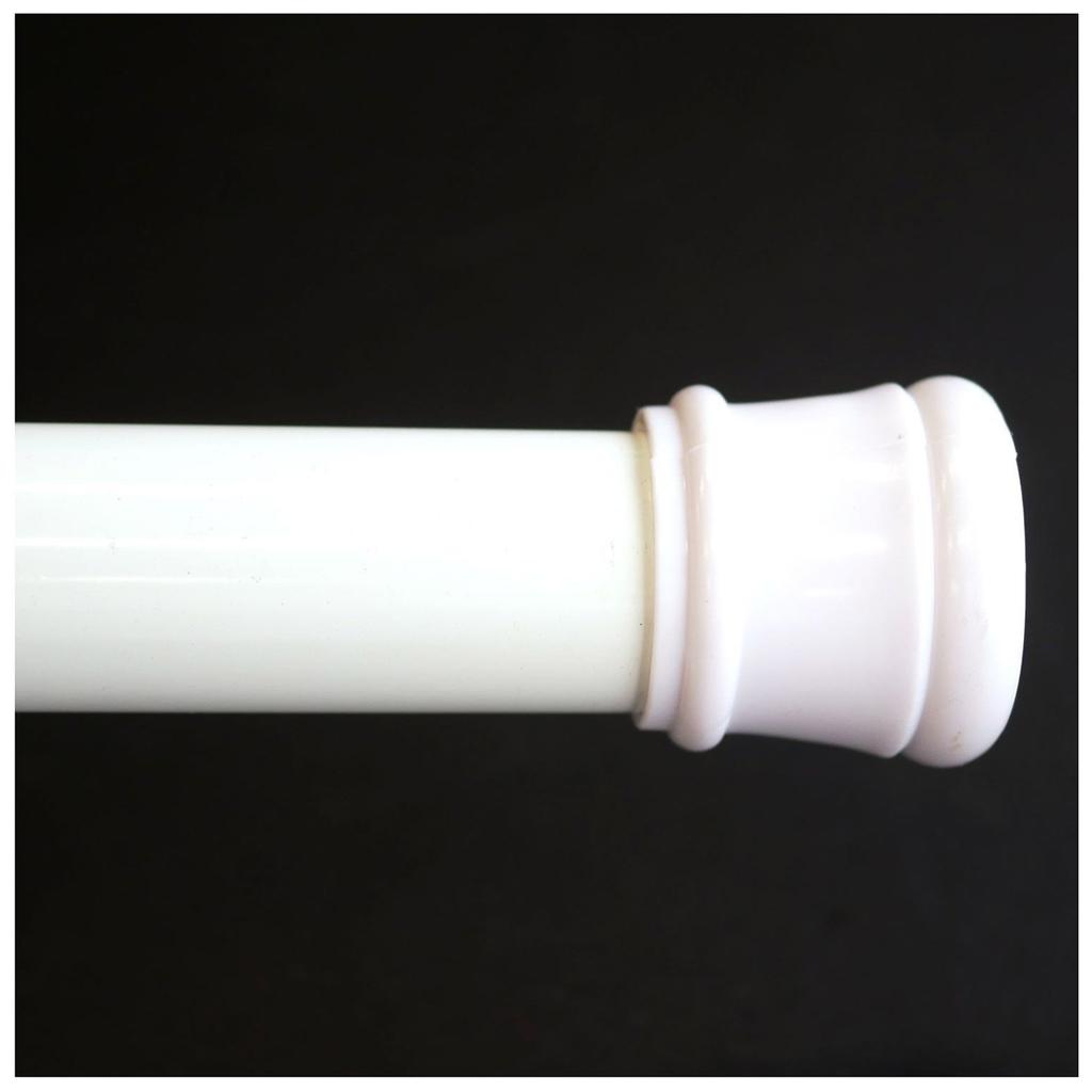 TOSO Curtain Parts Tension Pole Large Set, White, 2.00m, 405810