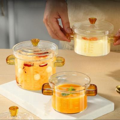 Verdikte soeppan Glas Glazen soeppan Kookgerei Ramen