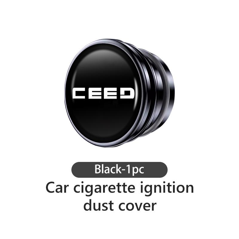 Universal Car Cigarette Lighter Dust Proof Cover Cap Accessories For KIA Ceed ED 2006 2007 2008 2009 2010 2011 2012 ahs256