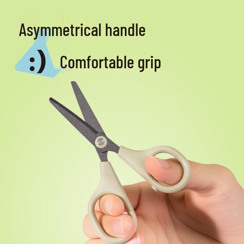 Deli 105mm Mini Non-stick Teflon Kids Scissors