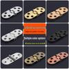 Zinc Alloy 180° Invisible Folding Table Hinge for Flip-Top Dining Tables