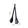 Removable Long-Handled Pasta Clips 3 in 1 Bread Food Tongs Egg Beater Cake Cream Mixer Kitchen Utensil