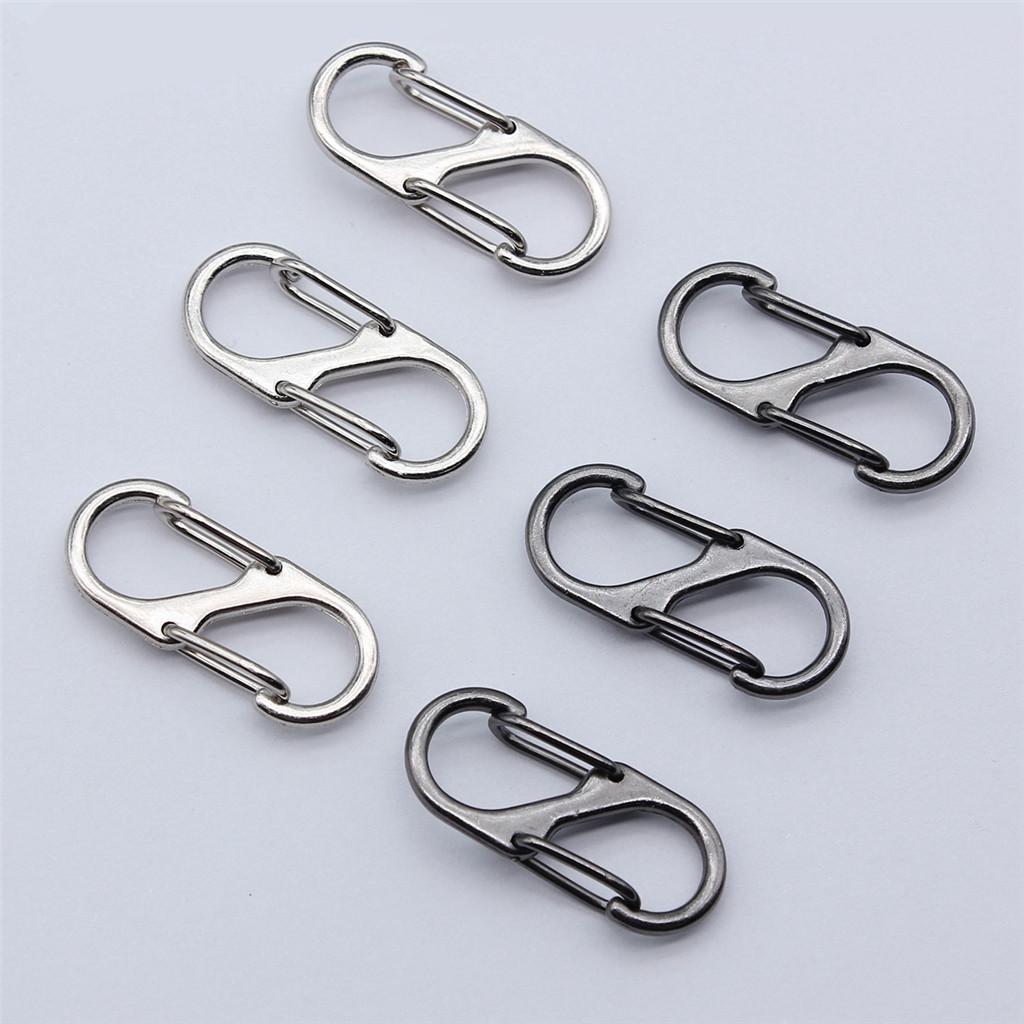Key Rings 5 Sizes 3 Colors Nickel Iron Jewelry Making Parts Great for Dangle Parts Keychain Making