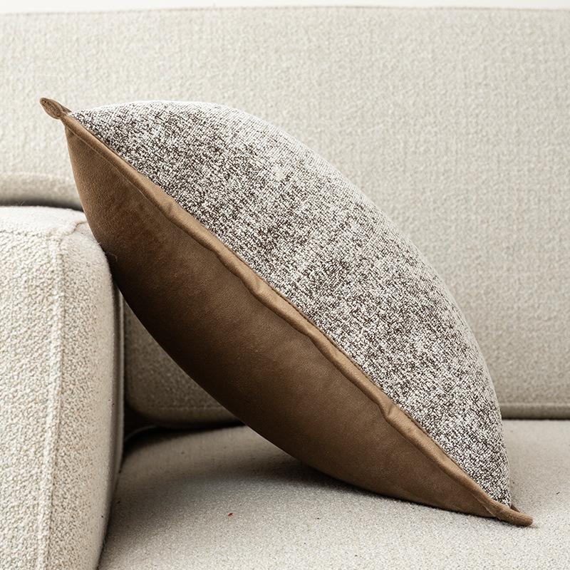 Luxury Jacquard Cushion Case Chenille Throw Pillow Covers with Elegant Soft Pillowcase for Office Home Living Room Bed Sofa Deco