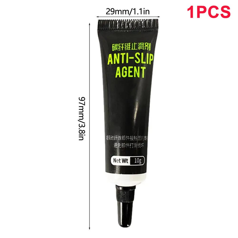 Agente Anti-Derrapante de Fibra de Carbono 10G Para Espigão de Selim Guidão Quadro Mesa Superfícies de Fibra de Carbono Acessório de Proteção Graxa de Bicicleta 1-4 peças