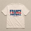Maglietta da Calcio Vintage Francia, Maglietta da Calcio Retrò Francia, Maglietta Cultura Calcistica, Streetwear Calcio Francia, Regalo per tifoso di Calcio, Anni '90
