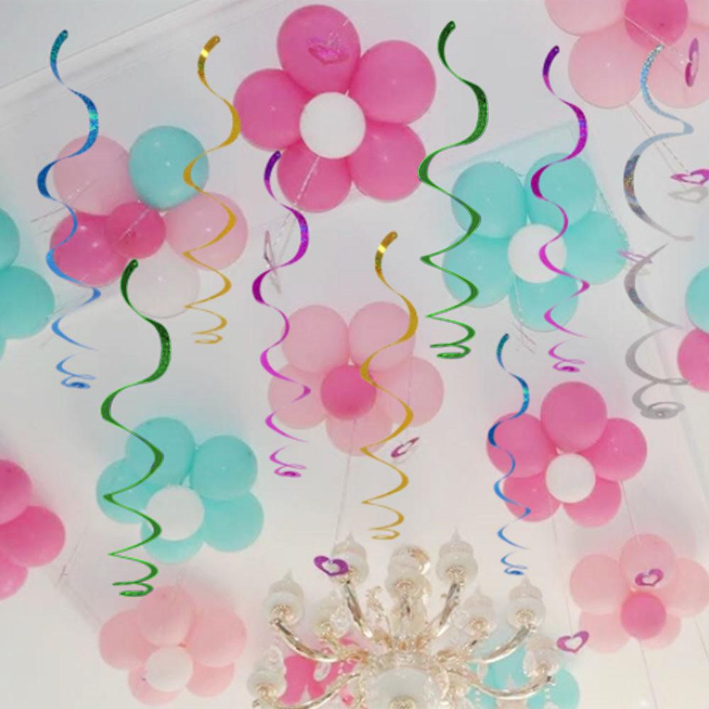 Spiral Elegant Pet Ceiling Decor For Birthday Parties And Childrens Celebrations