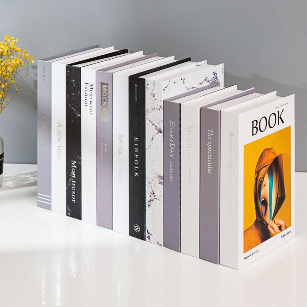 

Утолщенная поддельная книга, скандинавское моделирование, книжные украшения, модная модель книги, реквизит для фотосъемки