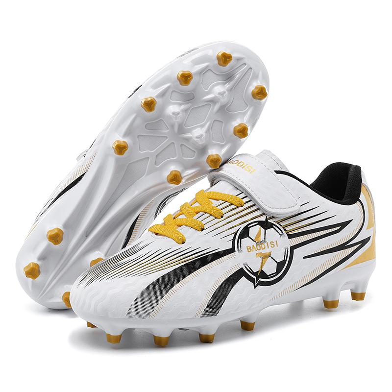28-39 Boys Football Boots AG/TFSpike Rubber Soft Sole Kid's Professional Artificial Turf Training Football Boots for Girls