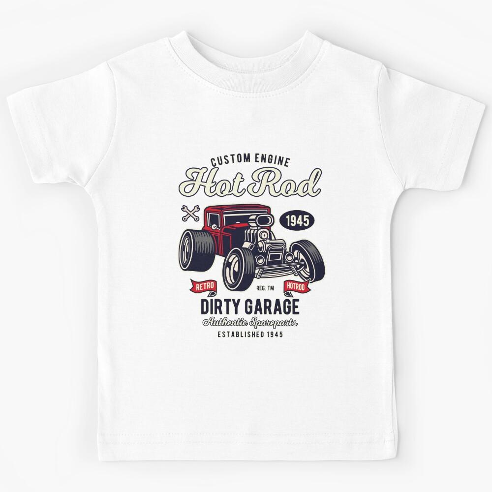 Retro Classic Custom Car Hotrod High Performance American Vintage Kids T-Shirt 120
