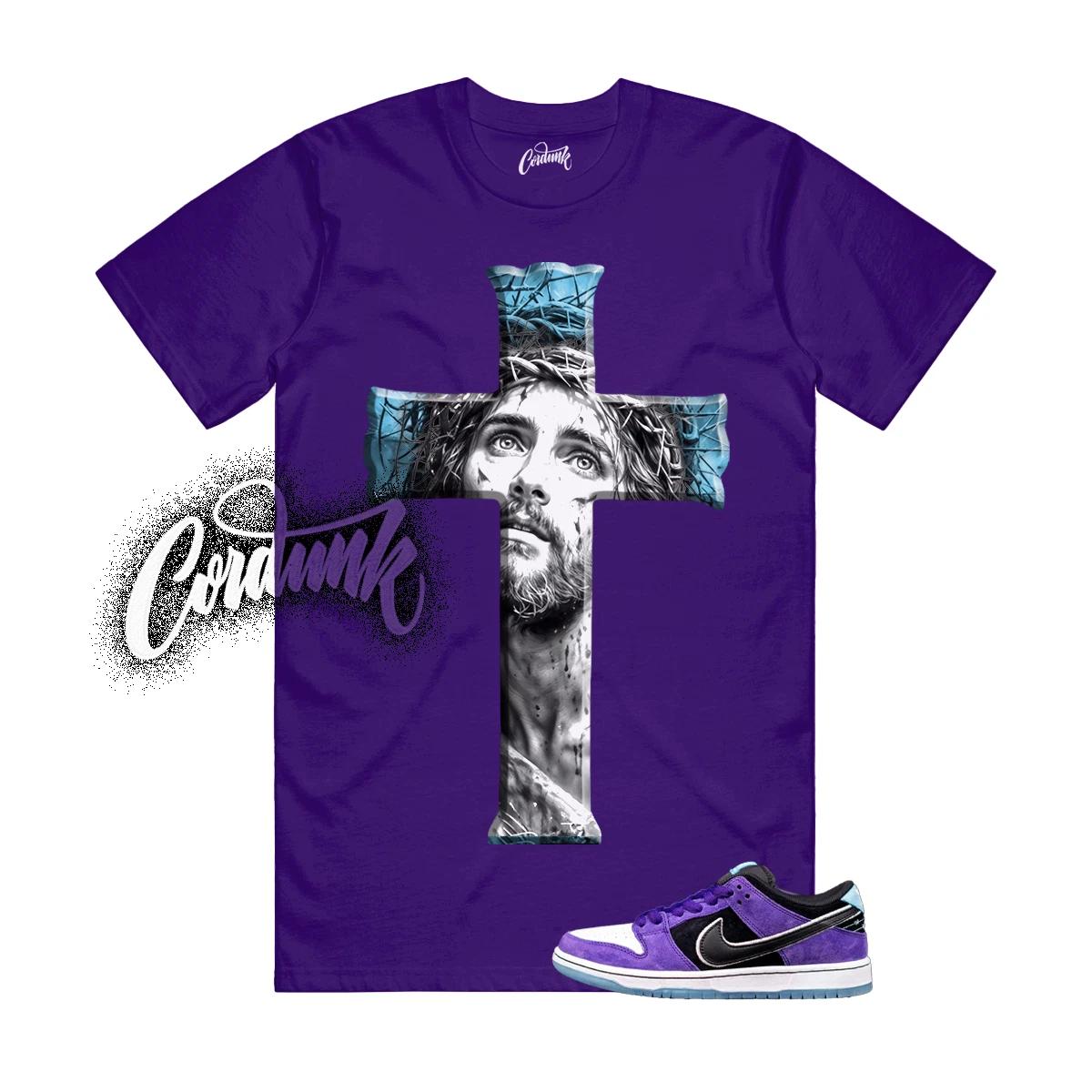 Dunk Hayley Court Purple Black White Lagoon Pulse Doll T Shirt Match JCROSS XL
