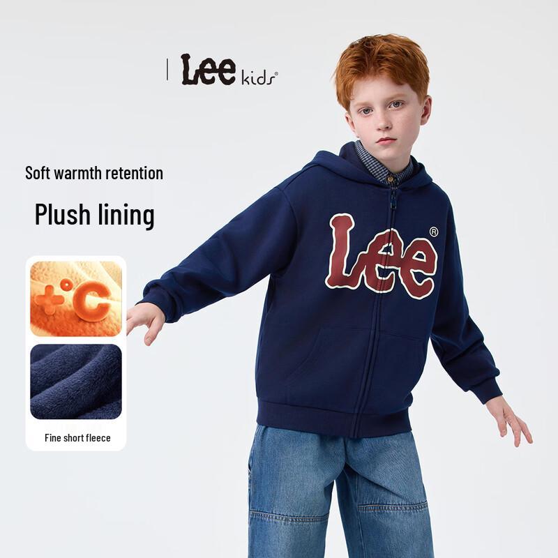 LeeKids Casual Fleece-Lined Hooded Kids Sweatshirt 150