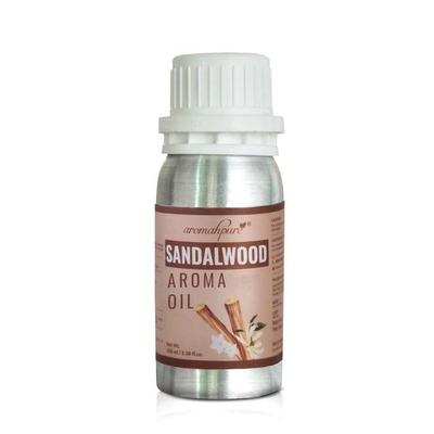 Aromahpure Sandalwood Aroma Oil | 100ml Undiluted & Natural | Long-Lasting Scent for Aromatherapy, Candle & Soap Making, Diffusers, Room Freshener