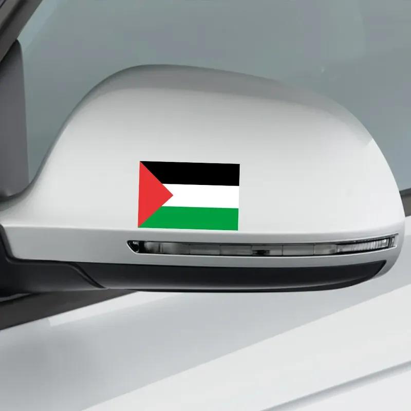Palestine Alestine Flag Car Sticker Tuning Accessories Decors on Bumper Rear Window Windshield Laptop Head Motorcycle Styling