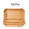 Fodera di Carta Usa e Getta Rettangolare per Friggitrice ad Aria 31 cm Antiaderente Carta Forno Speciale per Cestello di Cottura 2-10 QT