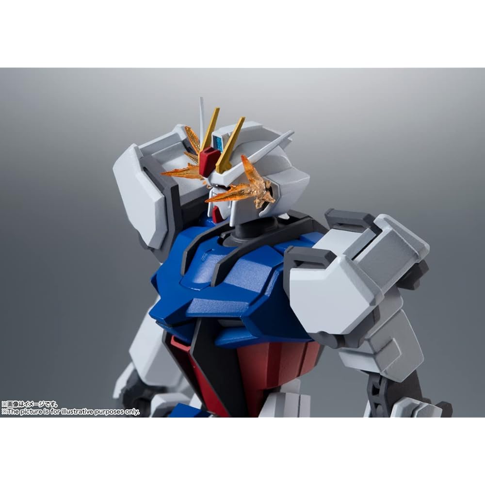 TAMASHII NATIONS ROBOT Spirits Gundam SEED GAT-X105 Strike Gundam A.N.I.M.E. 125mm PVC ABS Action Figure