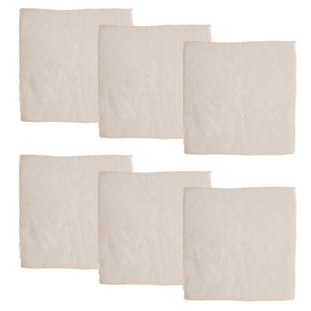 6 szt. Grubej wełny tkanina do haftu igłowego Filcowanie igłą Materiały DIY Akcesoria dziewiarskie 36x36cm