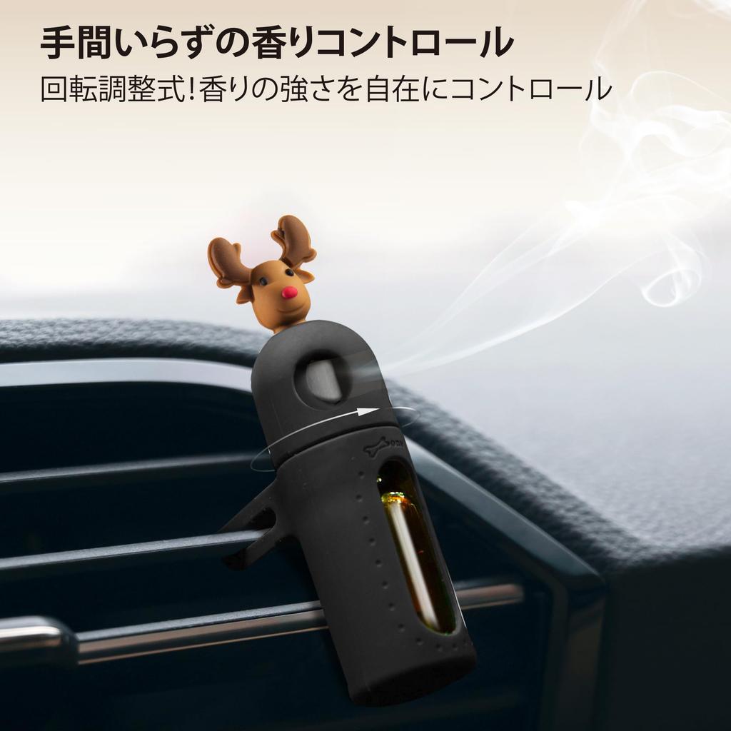 NEW BONE Car Aroma Silicone Cover Clip Aroma Holder Car Refill