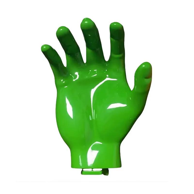 Creative Headphone Storage Rack Palm-Shaped Punch-Free Traceless Hook Home Wall Storage Key Hook Wall Entrance Decoration